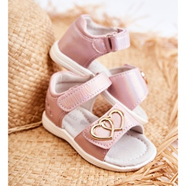 PE1 Kindersandalen mit Klettverschluss Rosa Catia ['rosa'] 1