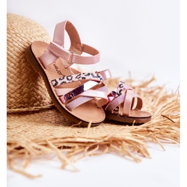 FR1 Nelson Sommersandalen für Kinder in Rosa 1