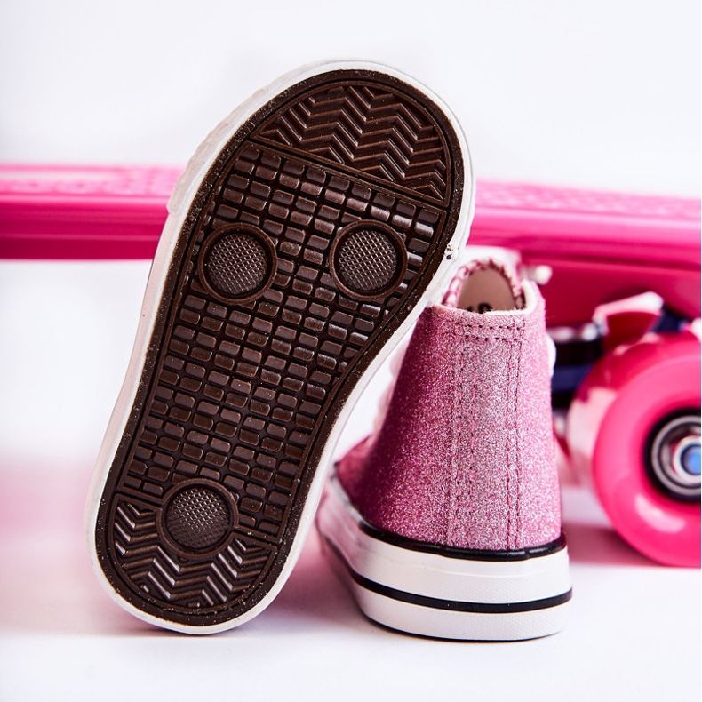 Catrina High-Top-Sneaker für Kinder in Rosa 2