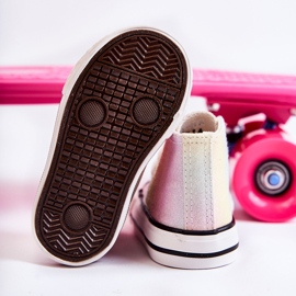Hohe Turnschuhe für Kinder Multicolor Blanka rosa rosa 5