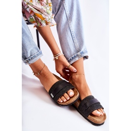 Klassische Damenhausschuhe Inblu NM000025 Schwarz 2