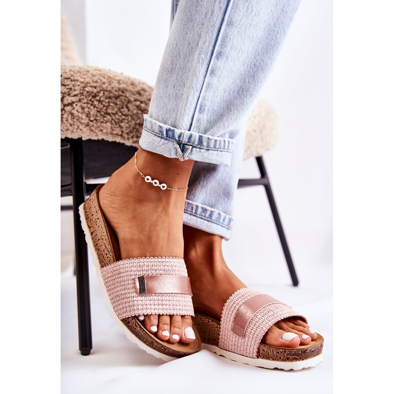 Klassische Damenhausschuhe Inblu NM000025 Rosa 1