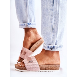 Klassische Damenhausschuhe Inblu NM000025 Rosa 2