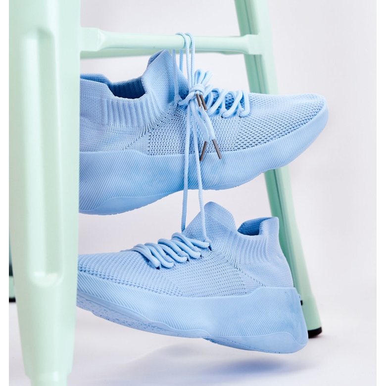 PS1 Damen Slip-On Sportschuhe Hellblau Dalmiro 2