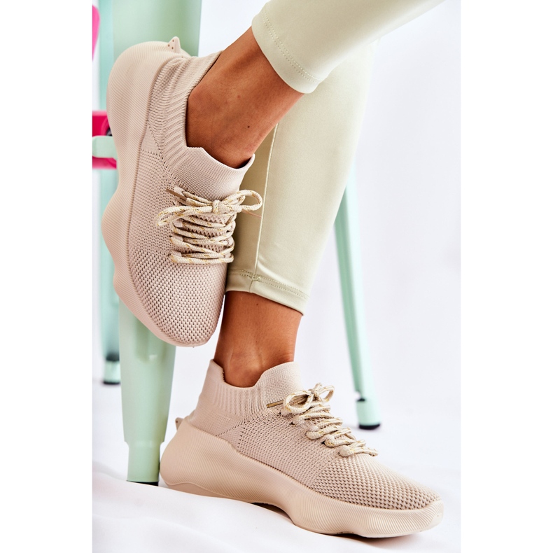 Hellbeige Dalmiro Slip-on Damen Sportschuhe 2