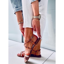 Bavi Orange Damensandalen 1