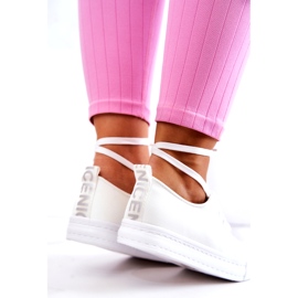 PS1 Damen-Lederturnschuhe Weiß Mikayla 4