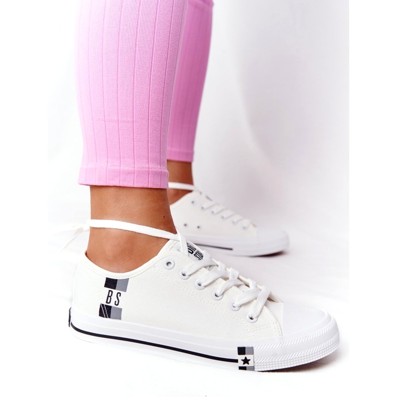 Klassische Damen Sneaker Big Star HH274109 Weiß 4