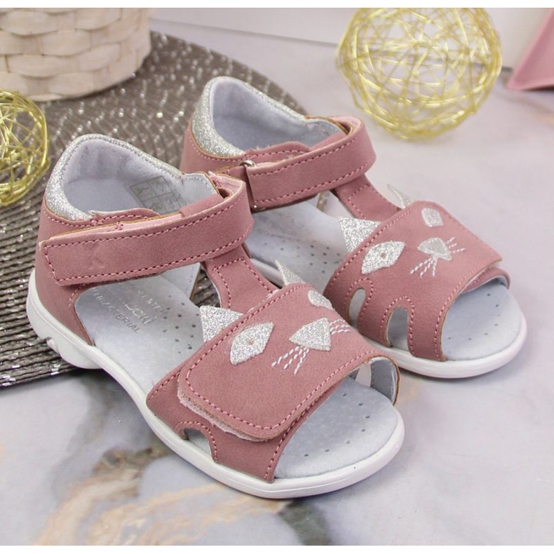 Uhlsport Klettsandalen Kornecki Jr.KOR6305 schmutzigrosa 2