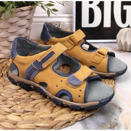 Sandalen mit Klettverschluss Kornecki Jr KOR6188A Kamel braun 2