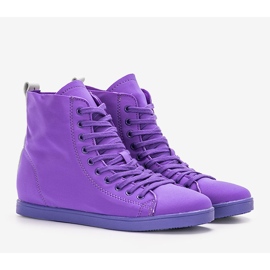 Lila Turnschuhe von Karita 1