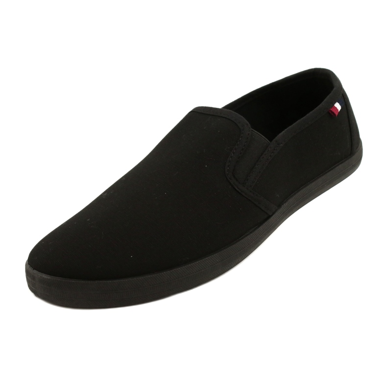 Atletico Herren Slip On Schuhe WY18921 Schwarz 5