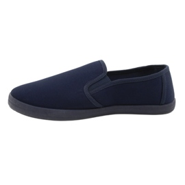 Atletico Herren Slip On Schuhe WY18921 Marineblau 1