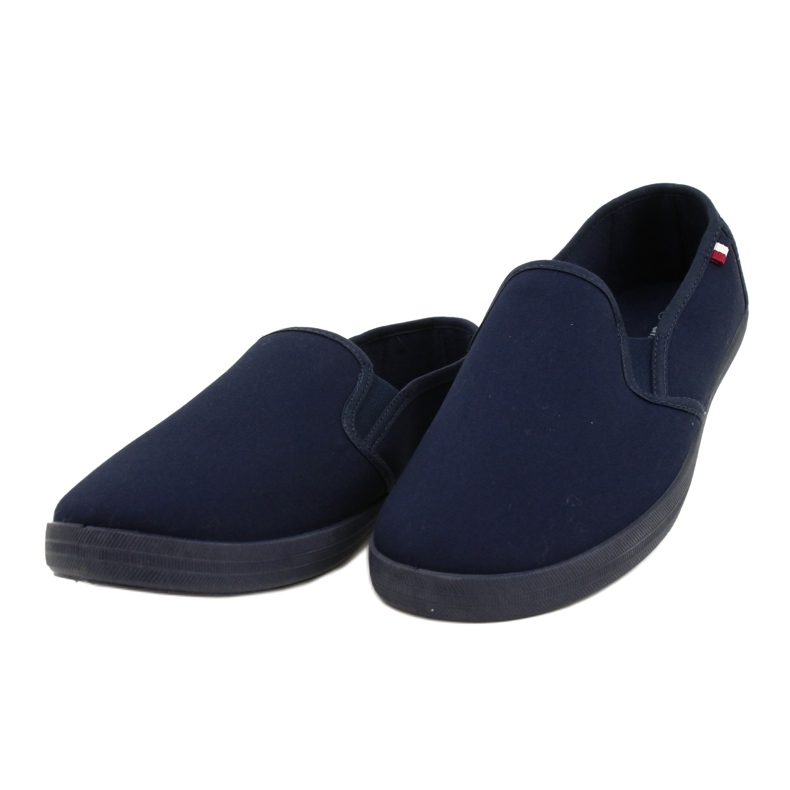 Atletico Herren Slip On Schuhe WY18921 Marineblau 2