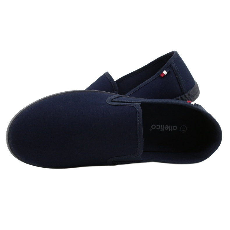 Atletico Herren Slip On Schuhe WY18921 Marineblau 5