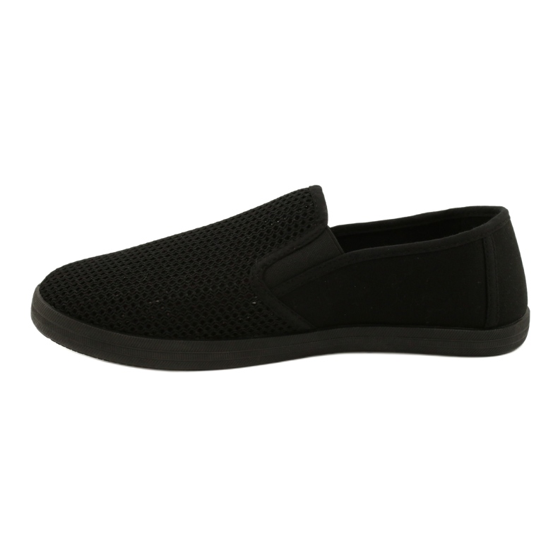 Atletico Herren Openwork Slip-On Schuhe WY18922 schwarz 1