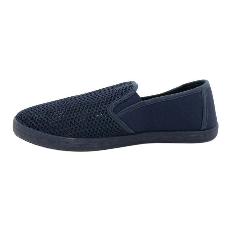 Atletico Herren Openwork Slip-On Schuhe WY18922 blau 1