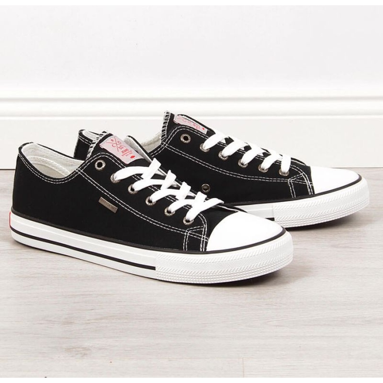 Low Cross Jeans M JJ1R4003C schwarze Turnschuhe 1