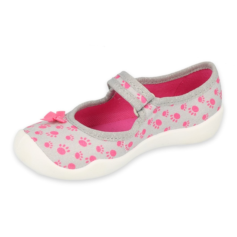 Befado Kinderschuhe 114X478 rosa grau 1