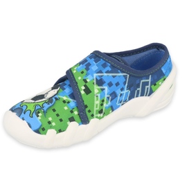 Befado Kinderschuhe 273X337 marineblau blau mehrfarbig grün 1