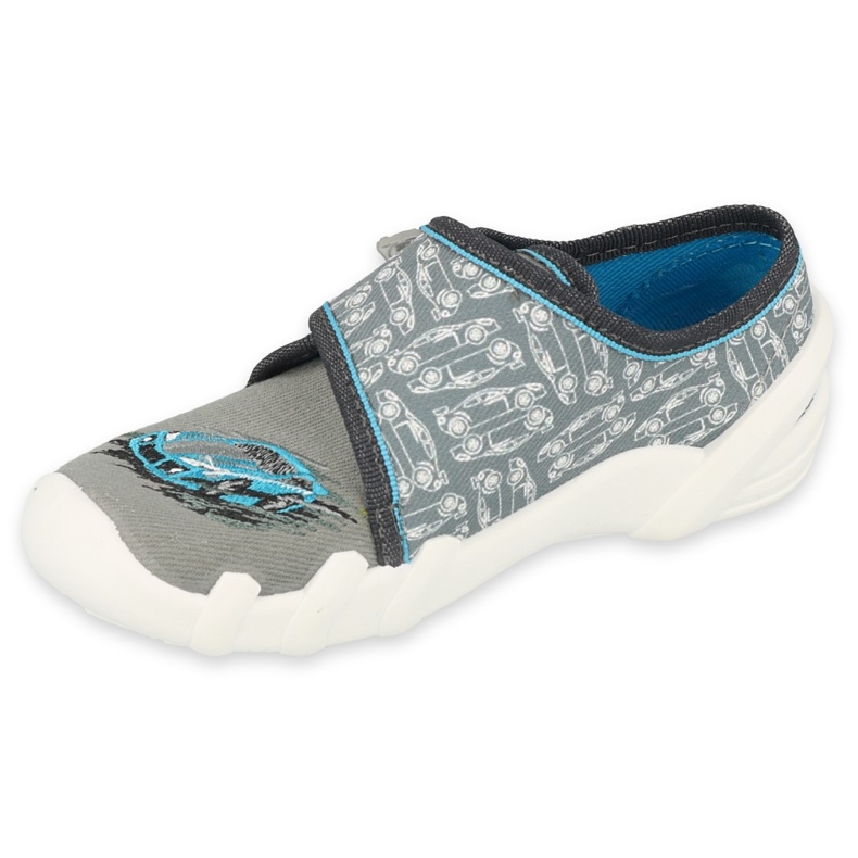 Befado Kinderschuhe 273Y339 blau grau 1