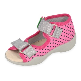 Befado Kinderschuhe 342P045 rosa silber- 1