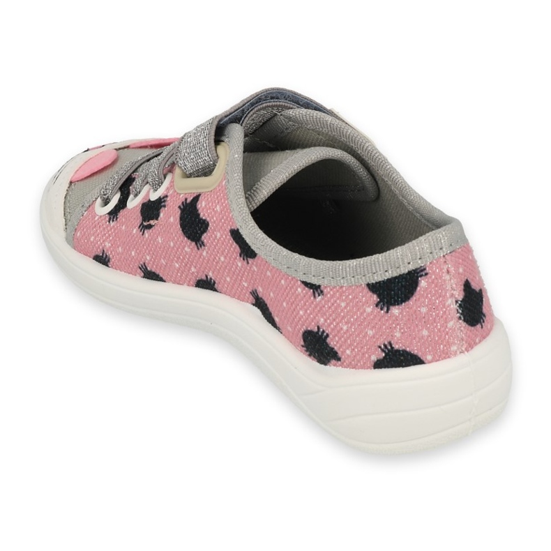 Befado Kinderschuhe 251X184 rosa grau 2