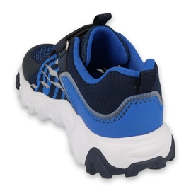Befado Kinderschuhe 516Y102 marineblau blau grau 2