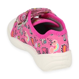 Befado Pink Children's Sneakers 907P148 Bunte Muster rosa 2