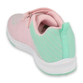 Befado Kinderschuhe 516Y138 rosa grün 2