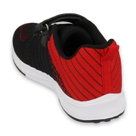 Befado Kinderschuhe 516Y134 schwarz rot 2