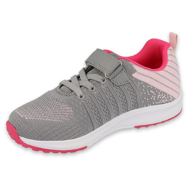Befado Kinderschuhe 516Y137 rosa grau 1