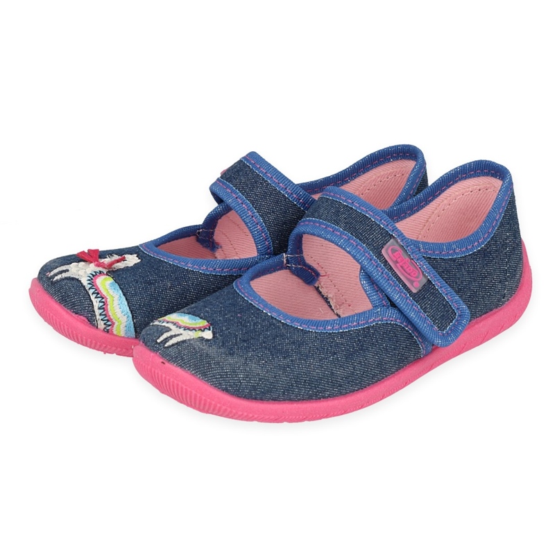 Befado Kinderruhrschuhe mit einer Anwendung 955x014 blau 1