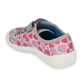 Befado Kinderschuhe 251X190 rosa grau 2