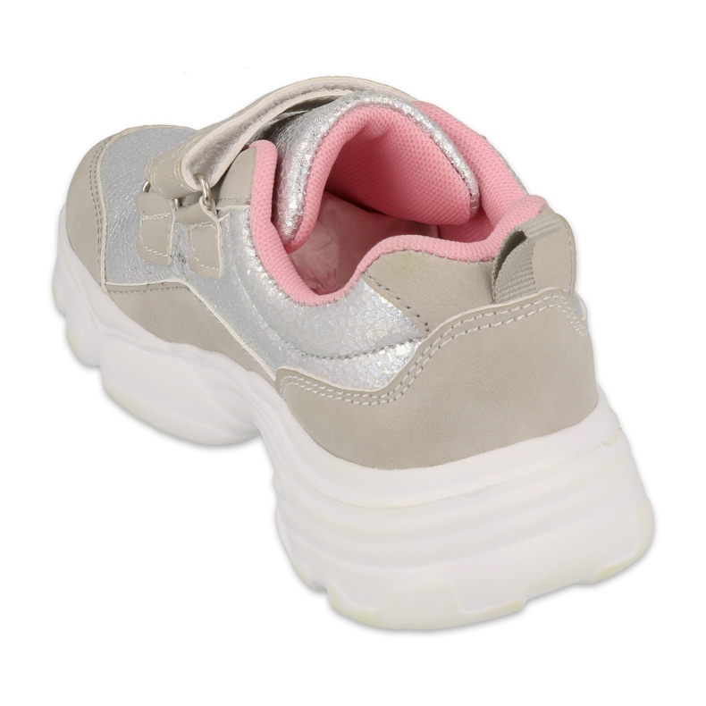 Befado Kinderschuhe 516Y107 beige grau 2