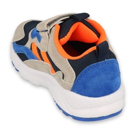 Befado Kinderschuhe 516P127 beige marineblau blau mehrfarbig 2
