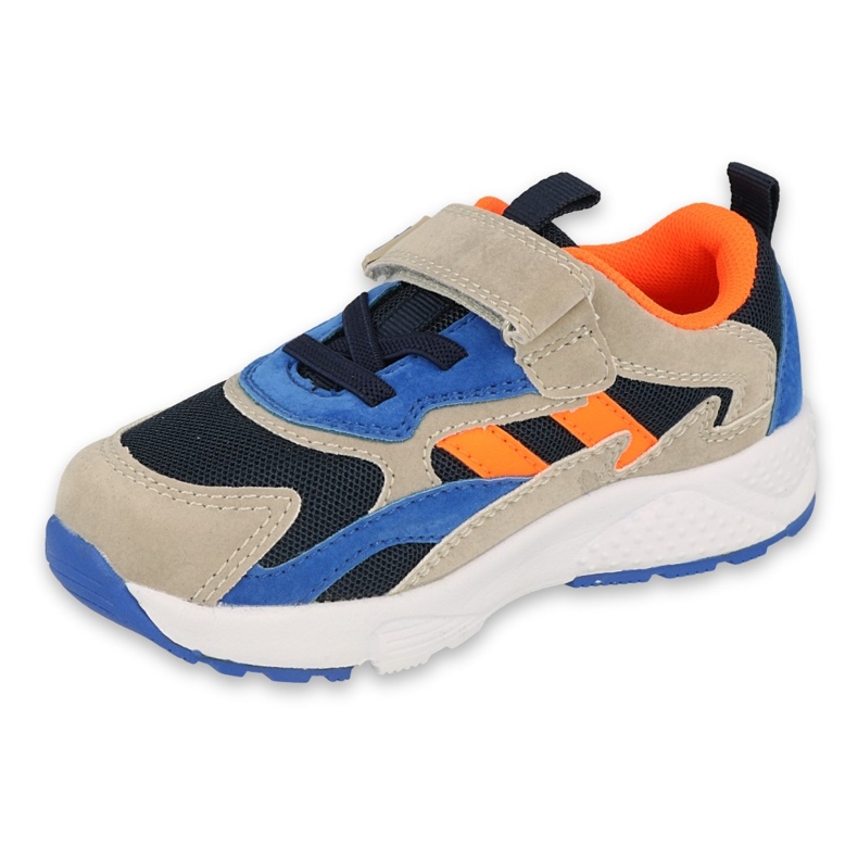 Befado Kinderschuhe 516P127 beige marineblau blau mehrfarbig 1