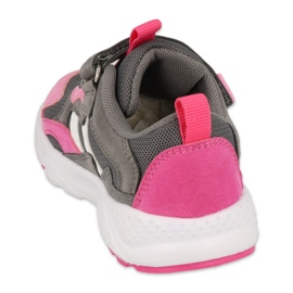 Befado Kinderschuhe 516X122 rosa grau 1