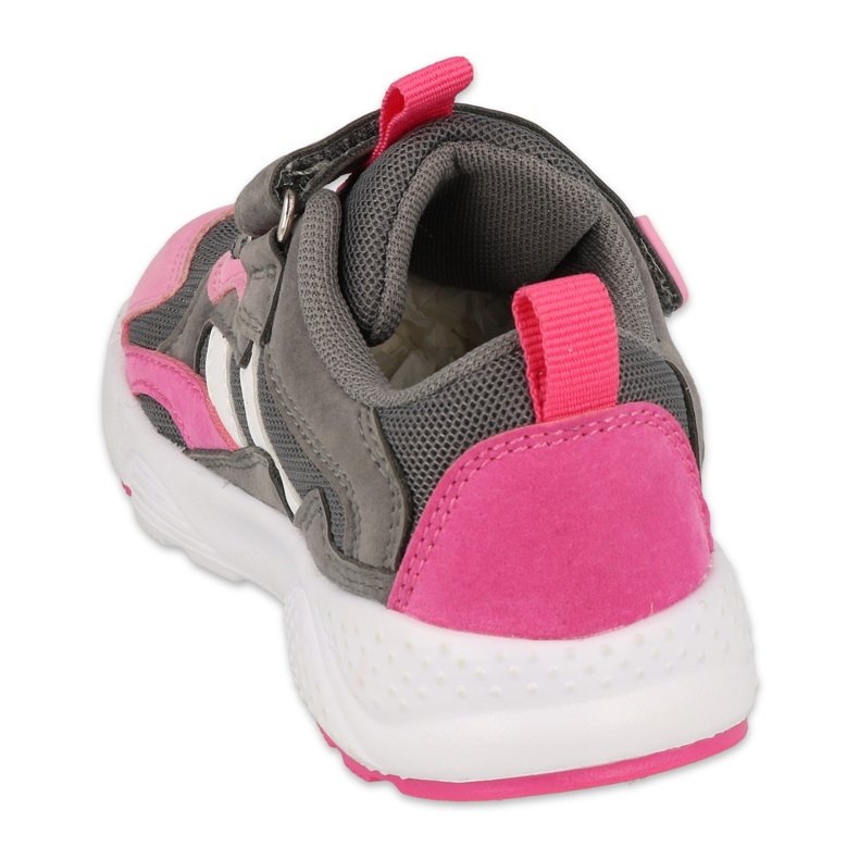 Befado Kinderschuhe 516X122 rosa grau 1