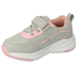 Befado Kinderschuhe 516P110 rosa grau 1