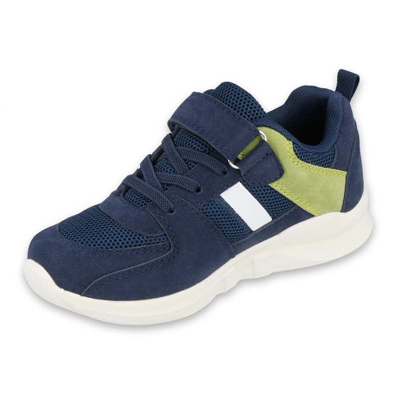 Befado Kinderschuhe 516Y074 navy blau grün 1