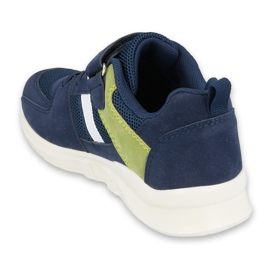 Befado Kinderschuhe 516Y074 navy blau grün 2
