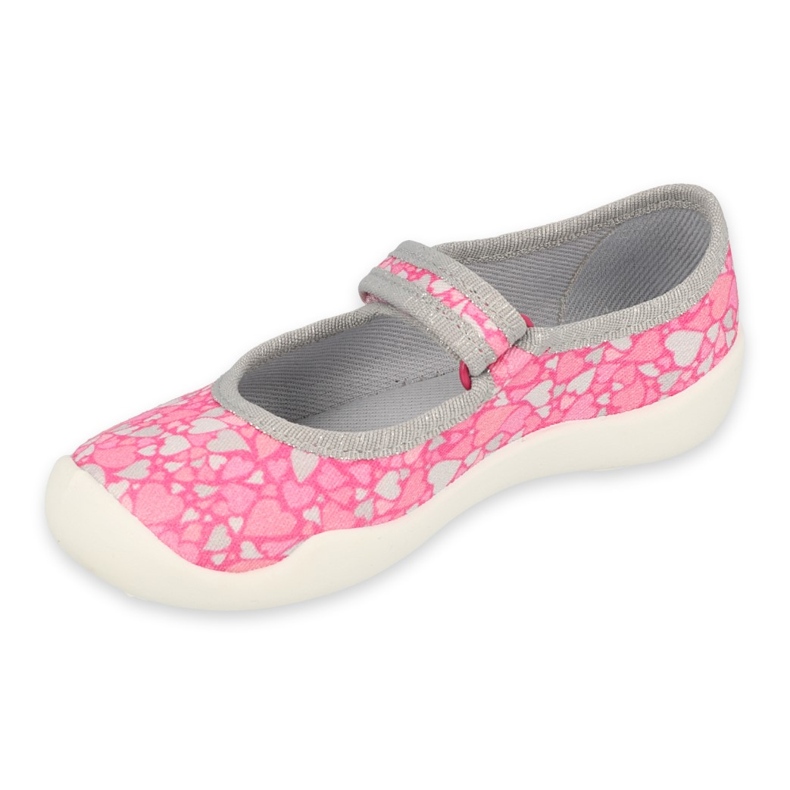 Befado Kinderschuhe 114X476 rosa grau 1