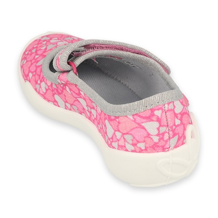 Befado Kinderschuhe 114X476 rosa grau 2