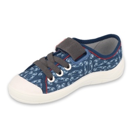 Befado Kinderschuhe 251X193 marineblau grau 1
