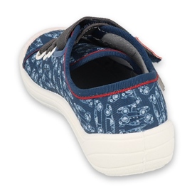 Befado Kinderschuhe 251X193 marineblau grau 2