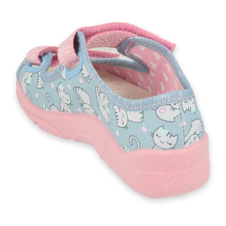 Befado Kinderschuhe 869X167 blau rosa 2
