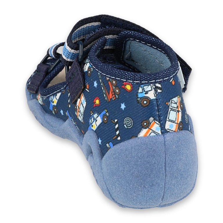 Befado gelbe Kinderschuhe 350P028 blau 2