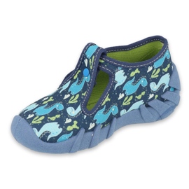 Befado Kinderschuhe 110P448 marineblau blau 1