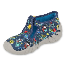 Befado Kinderschuhe 110P447 marineblau mehrfarbig 1